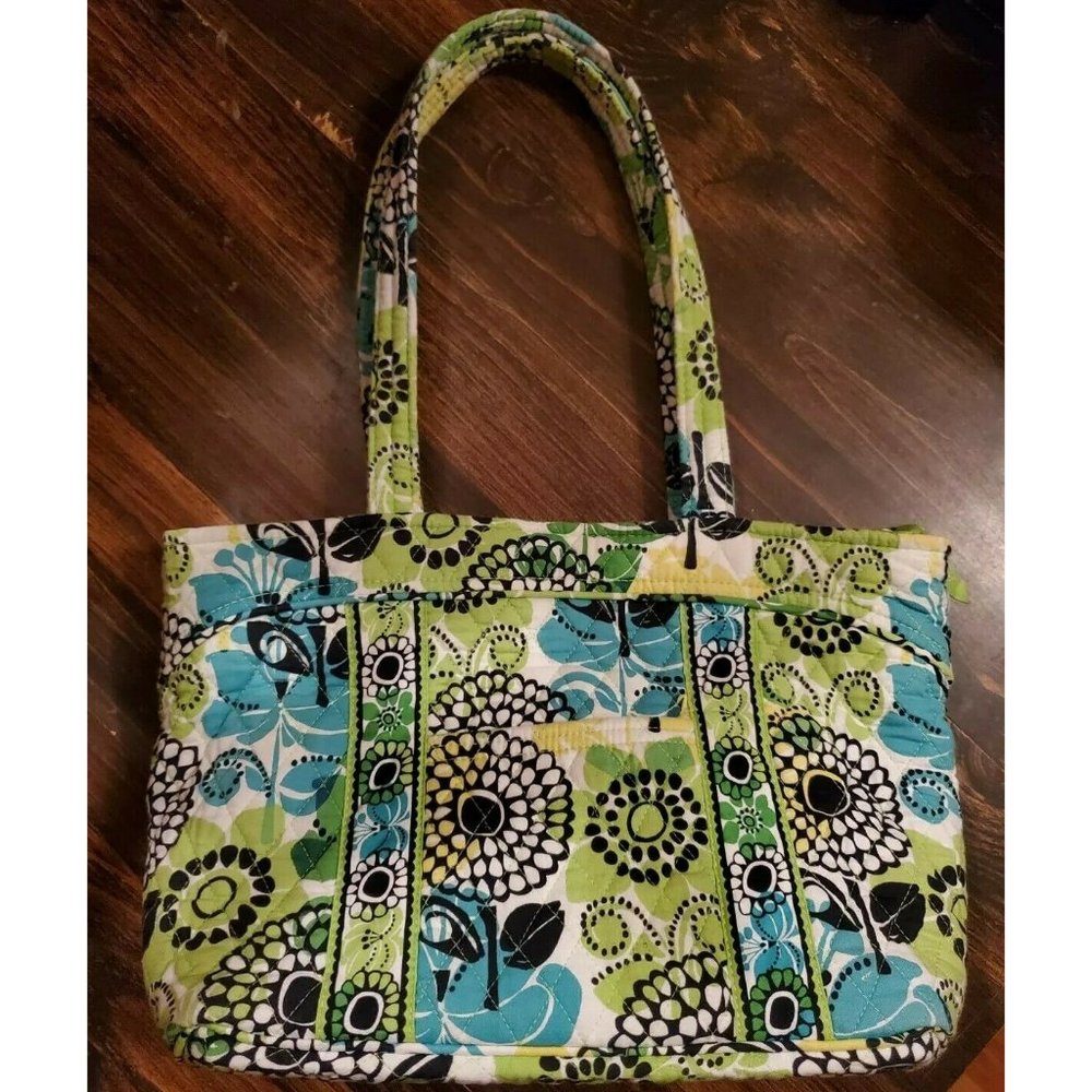 VERA BRADLEY Mandy LIMES UP Shoulder Bag Purse Tote